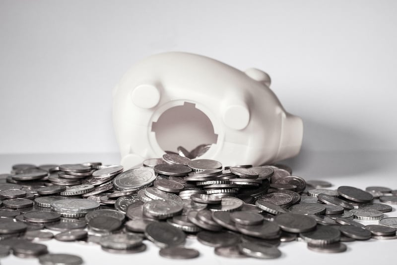 Plastic Bottle Piggy Bank